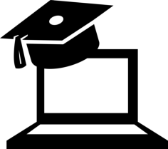 Online Graduation Stencil Svg Vector, Free Vectors File